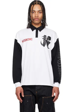 Kusikohc & Black Rugby Long Sleeve Polo
