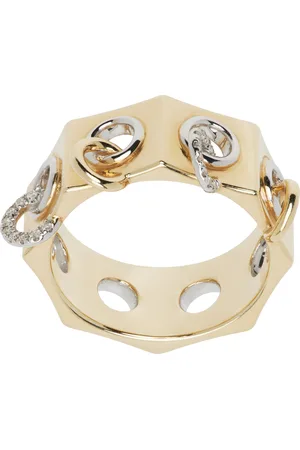 Rainbow K Gold Eyet Diamond Ring