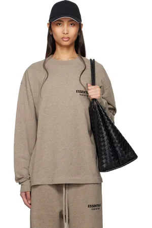 FEAR OF GOD Gray Classic Long Sleeve T-shirt