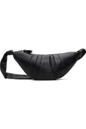 LEMAIRE Black Medium Croissant Bag