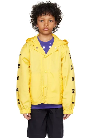 Marni Kids Yellow Waterproof Jacket