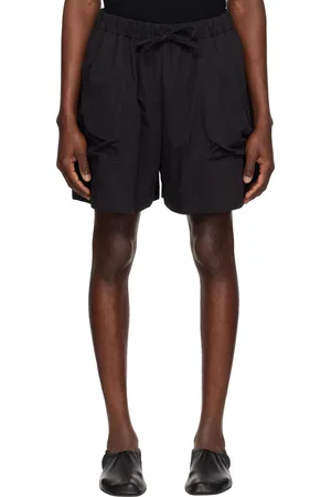 Simone Rocha Black Cargo Pocket Shorts