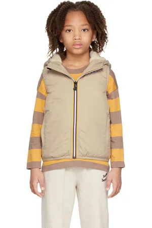 K-Way Kids Beige 3.0 Orlan Orsetto Vest