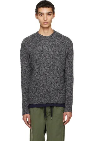 Aspesi Gray Crewneck Sweater