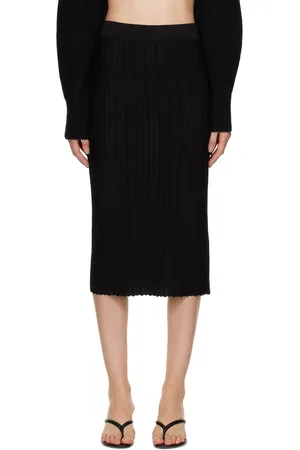 HUGO BOSS Black Sisiddina Midi Skirt