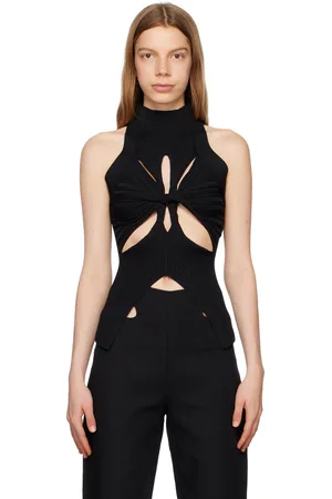 DION LEE Twist Tank Top