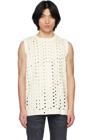 RTA White Tobias Tank Top