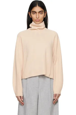 Joseph Beige Raglan Turtleneck