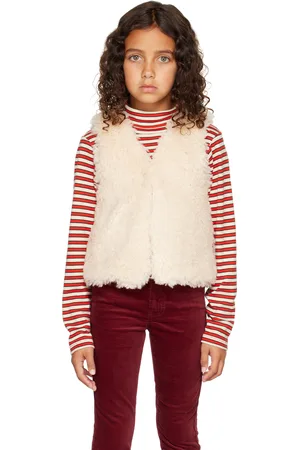 Molo Kids Off-White Hatcha Vest
