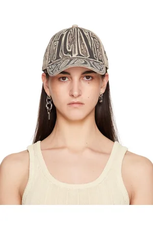 Acne Studios Beige Organic Cotton Cap