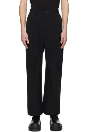 ATTACHMENT Black Pocket Cargo Pants