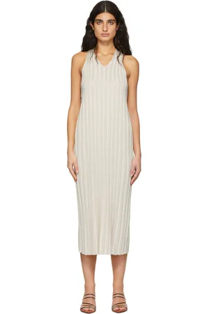 Dagmar Beige Arya Mid-Length Dress