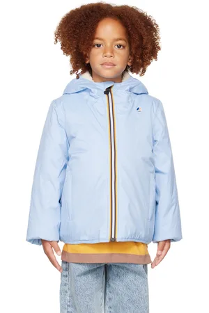 K-Way Kids Blue 3.0 Claude Orsetto Packable Jacket