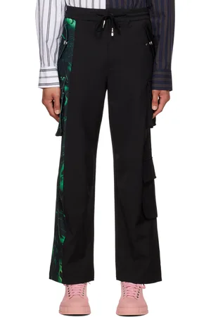 Feng Chen Wang & Green Lacquerware Cargo Pants