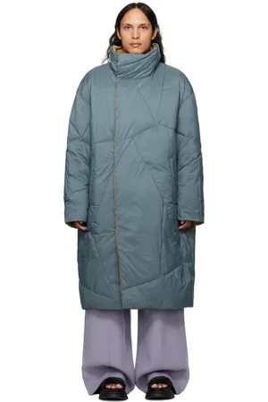 A.A. Spectrum Gray & Khaki Blanks Reversible Coat