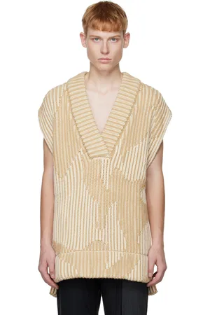 Feng Chen Wang Jacquard Oversized V-Neck