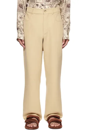 Nanushka Off-White Savi Baggy Trousers