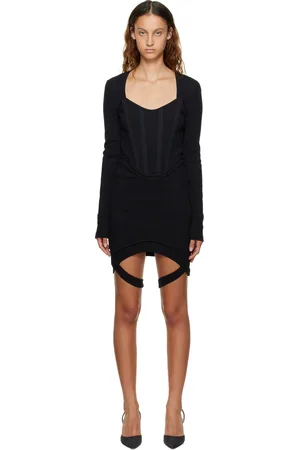 DION LEE Fin Corset Minidress