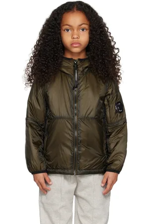 C.P. Company Kids Green U16 Outline Jacket