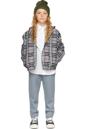 Burberry Kids Blue Horseferry Lounge Pants