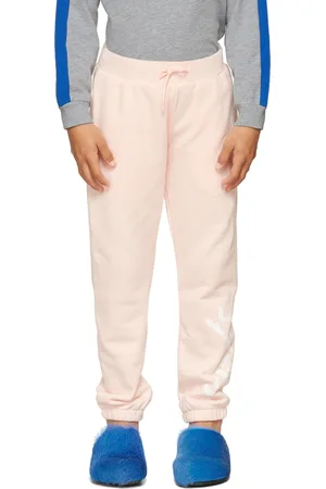 Kenzo Kids Pink Logo Lounge Pants