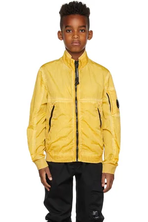 C.P. Company Kids Yellow M.T.t.N. I.C.E. Jacket