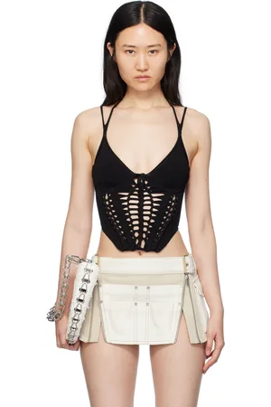 DION LEE Braided Tank Top