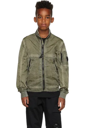 C.P. Company Kids Green M.T.t.N. I.C.E. Jacket