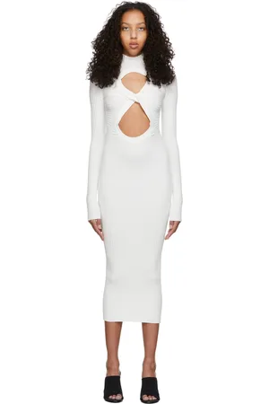 DION LEE White Figure 8 Dress