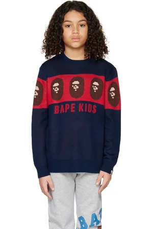 BAPE Kids & Red Ape Head Sweater