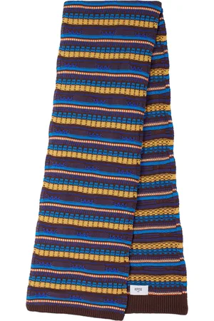 Repose AMS Kids Brown Striped Scarf