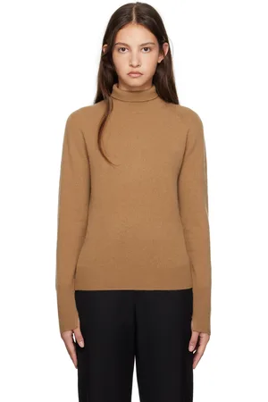 Joseph Beige Light Pure Cashmere Turtleneck