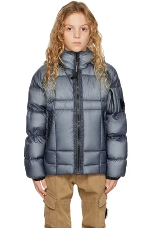 C.P. Company Kids Blue U16 D.D. Shell Down Jacket