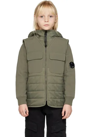 C.P. Company Kids Khaki U16 Shell-R Vest