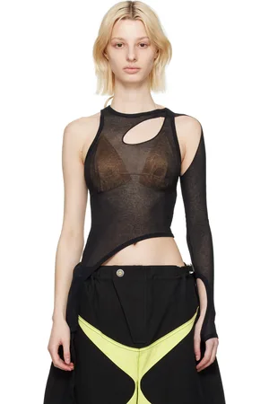 DION LEE Bone Marle Tank Top