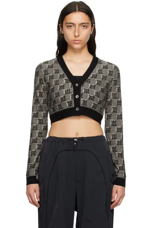 MISBHV Gray Monogram Cardigan