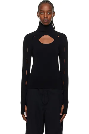 DION LEE Slash Turtleneck & Tank Top Set