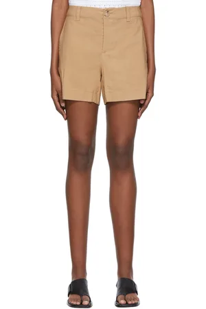 Vince Brown Linen Shorts
