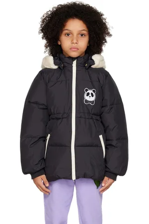 Mini Rodini Kids Panda Puffer Jacket