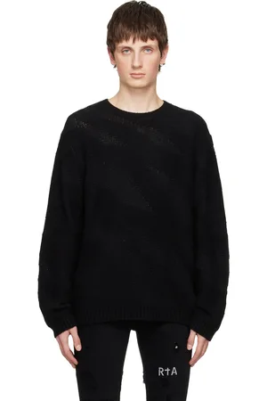 RTA Black Creed Sweater