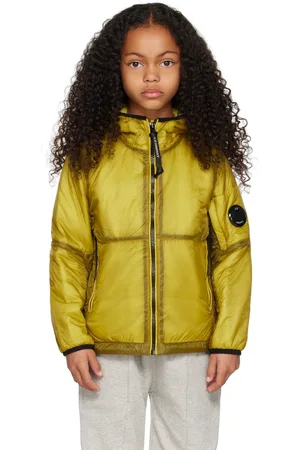C.P. Company Kids Yellow U16 Outline Jacket