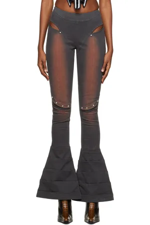 Didu Gray Washed Denim Trousers