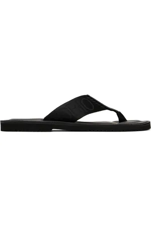 Emporio Armani Logo Tape Flip Flops