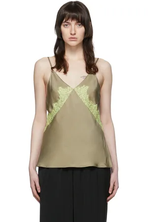 RAG&BONE Green Logan Tank Top
