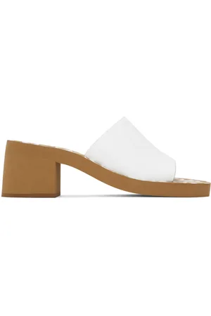 See by Chloé White Essie Heeled Sandals