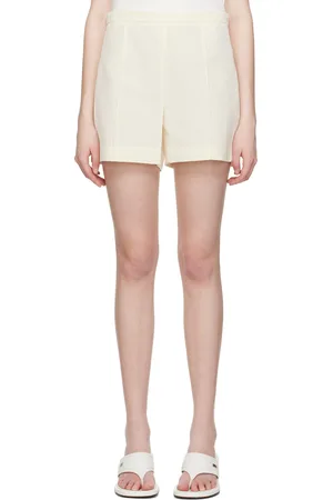 Vince Off-White Tailored Shorts