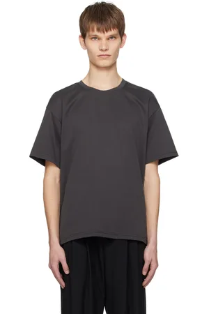 ATTACHMENT Gray Crewneck T-Shirt