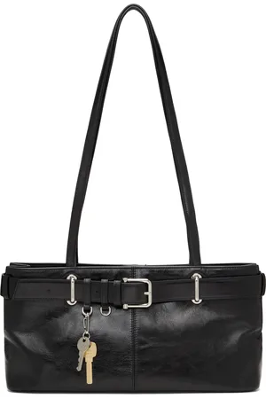 OSOI Black Shoulder Brocle Bag