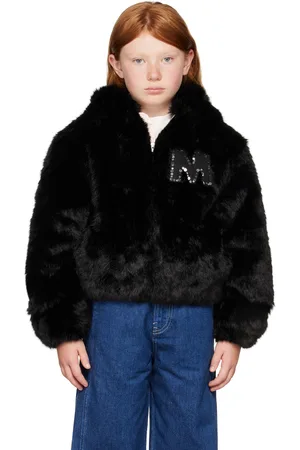 Marni Kids Black Faux-Fur 