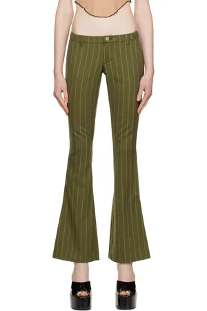 Miaou Khaki Thea Trousers